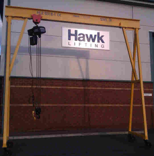 Mobile Gantry complete with Electric Hoist