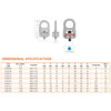 Yoke Type 203 Dimensions
